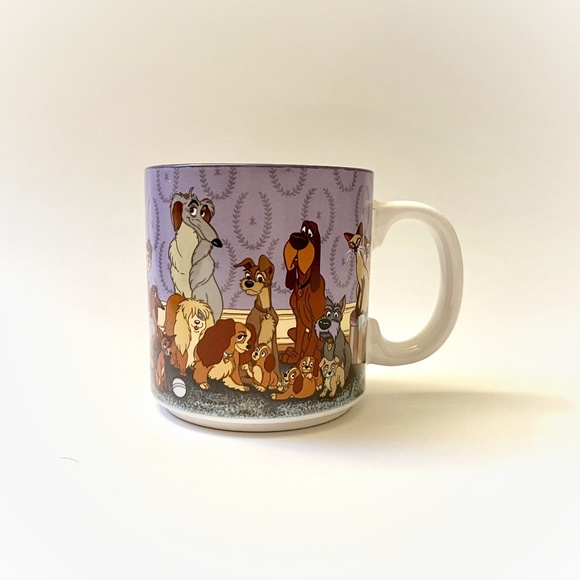 VTG Walt Disney’s Classic Lady and the Tramp Mug with Box - Picture 4 of 13